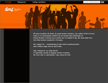 Tablet Screenshot of musikfyn.dk